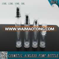 Cosmetic Clear Plastic Refillable Airless Spray Bottle