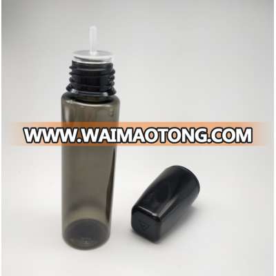 New design 10ml 20ml 30ml 50 ml plastic pet e-cigaratte liquid dropper bottle with child proof cap