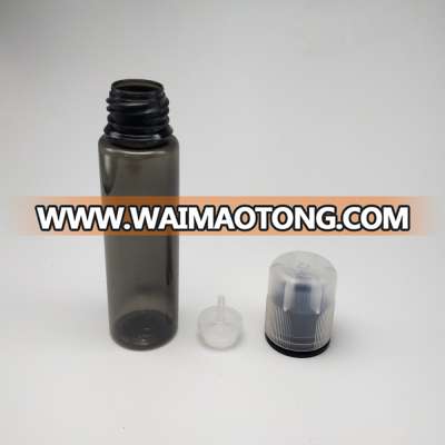 New design 5ml 10ml 15ml 30ml 60ml 100ml PET vape juice plastic dropper e liquid bottles with child proof cap