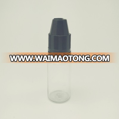 5ml 10ml 15ml 30ml PET plastic dropper e liquid bottles with child proof cap whole sale with good quality