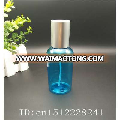 cosmetic spray bottle with aluminium cap