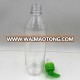 Fine clear 100ml 150ml cosmetic pump facial airless body lotion pet plastic mist spray bottle