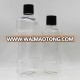 Wholesale flat clear hot design 500 ml mouthwash bottle