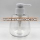 Wholesale round 5oz 150ml pet lotion plastic liquid soap bottle with pump spray